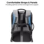 Waterproof 40L 3-Day Travel Duffel Backpack for Men