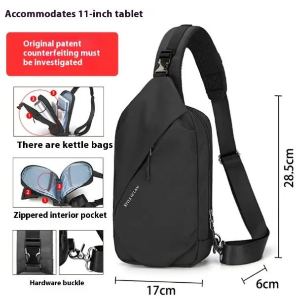 Trendy Men's Fashion Sports Sling Shoulder Bag